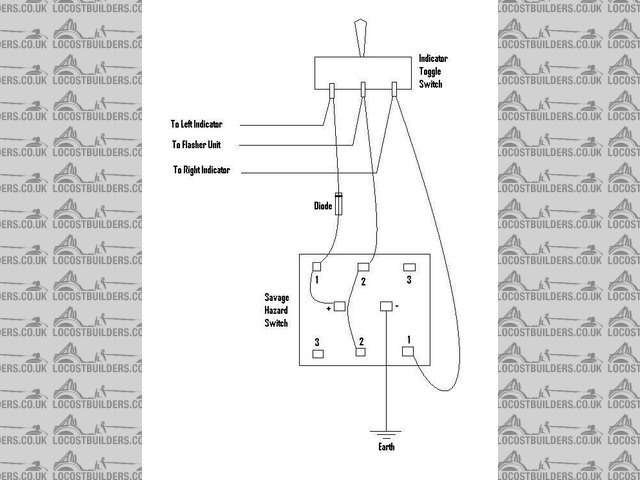 Hazard Wiring Diagram